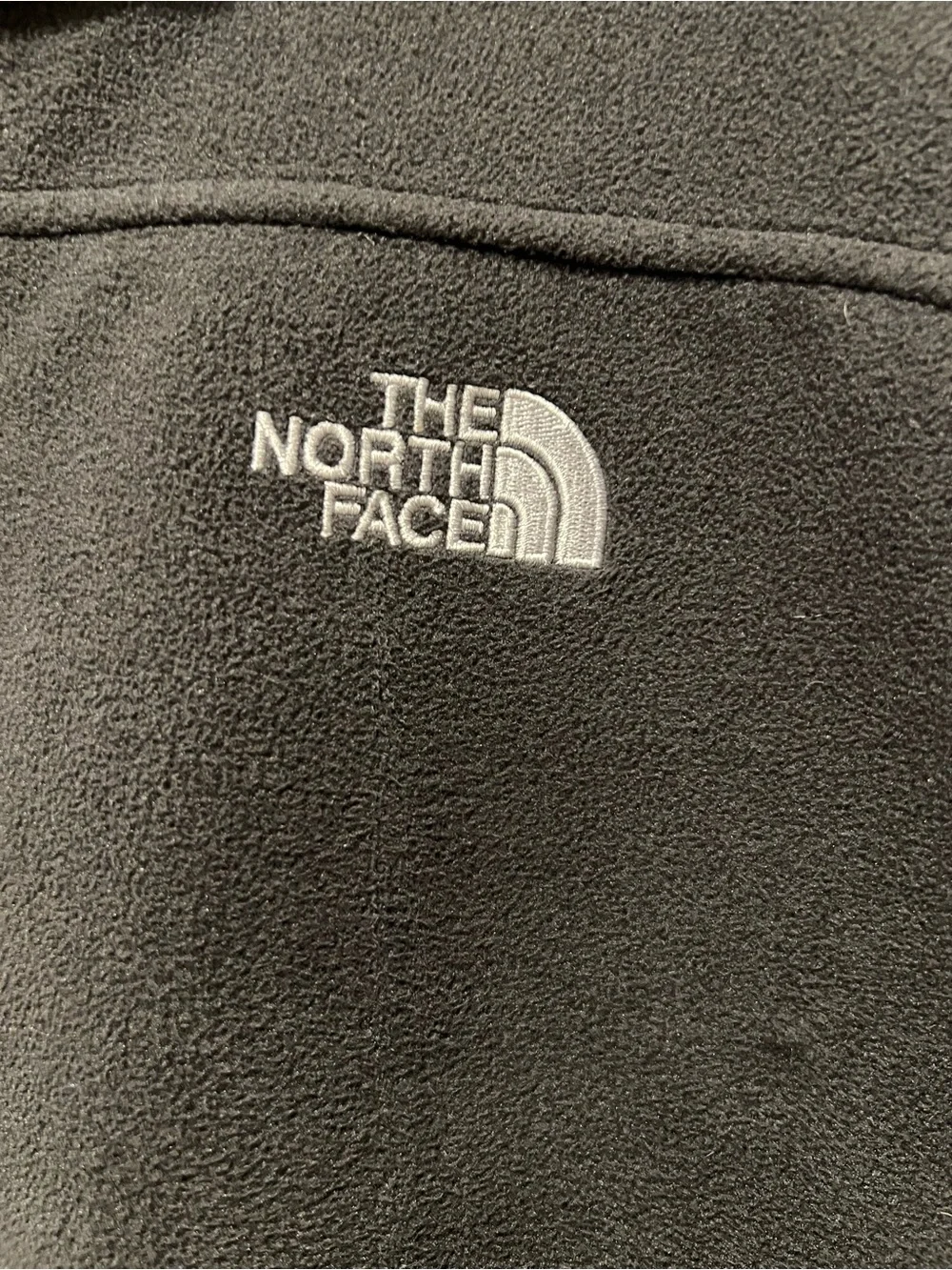 The North Face Black WindWall Fleece Vest - Full Zip, Men's Large